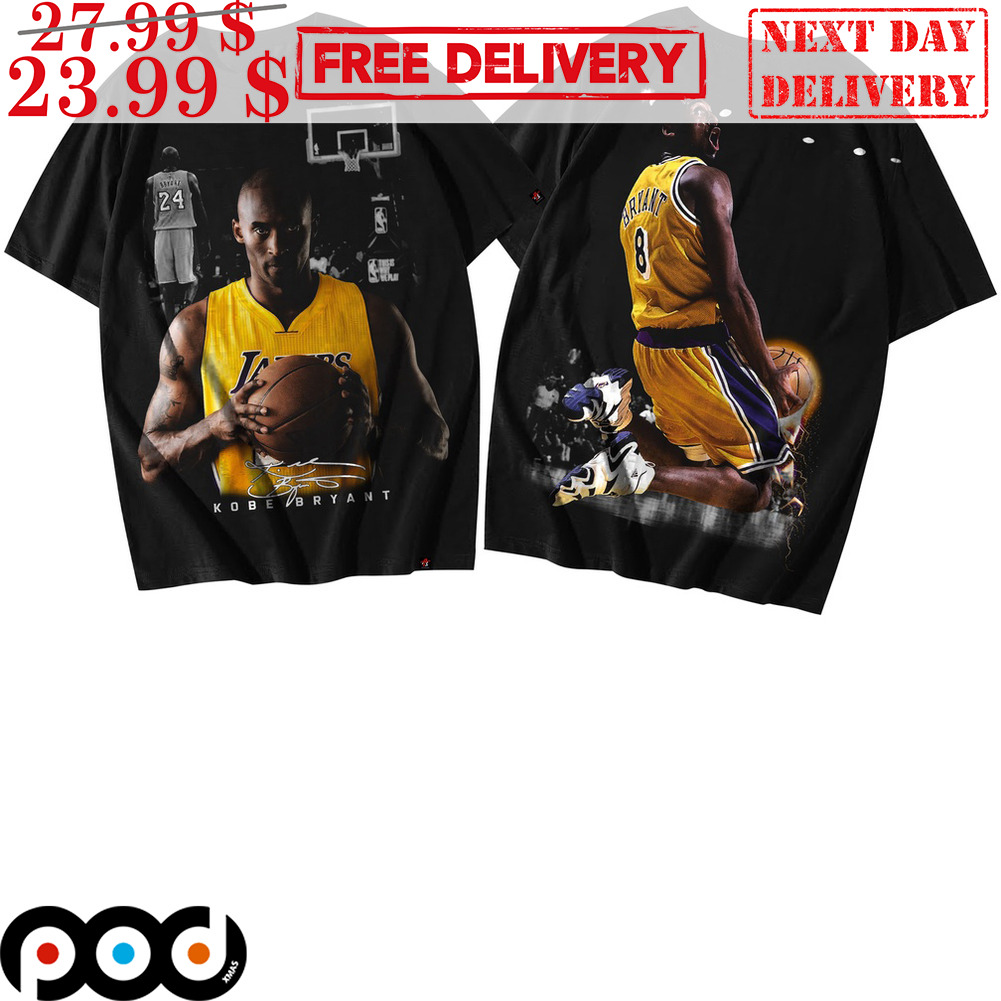 Official Kobe Bryant 24 Los Angeles Lakers Legends Signature Shirt