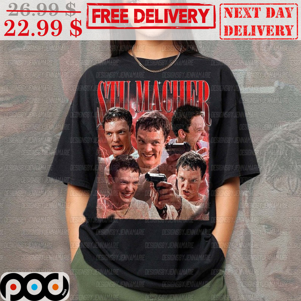 STU MACHER SCREAM T-Shirt,Matthew Lillard Scary Movie T-Shirt,Scary Horror  Tees