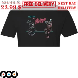 Get It At Porky's Pig Neon Fun Shirt