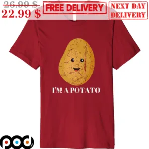 Is Potato Vegan I'm A Potato Vintage Shirt