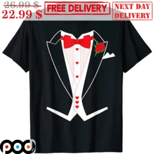 Tuxedo Gentlemen Print Quality Shirt