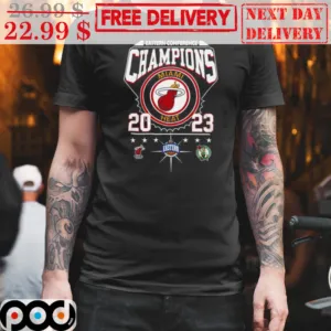 Miamio Heat 2023 Eastern Conference Champions Shirt