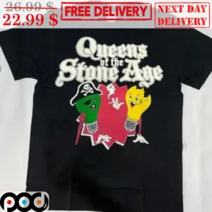 Queens Of The Stone Age Bulb Pirate Shirt