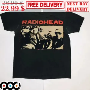 Radiohead Band Vintage Shirt