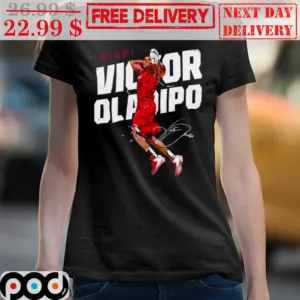 Victor Oladipo Miami Heat NBA Player Signature Champions Shirt