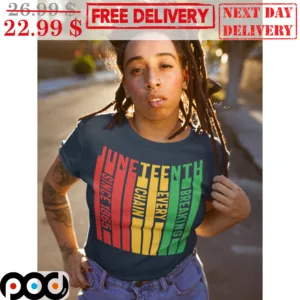 Juneteenth Breaking Every Chain Since 1865 Vintage Shirt