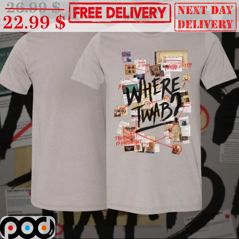 Where Twab Map Where Is It Shirt