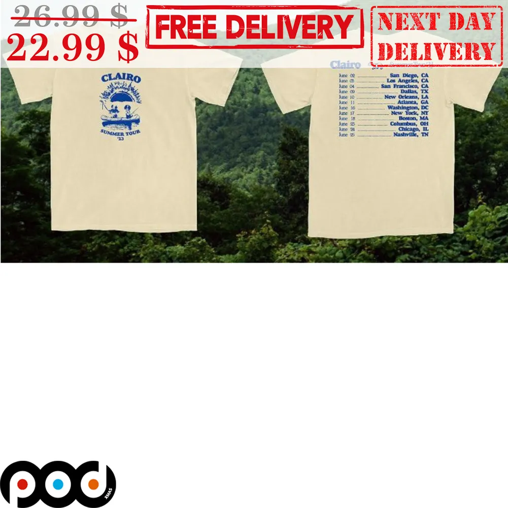 Clairo Summer Tour 2023 Shirt