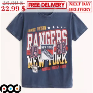 Patrick Division Rangers New York NHL Vintage Shirt