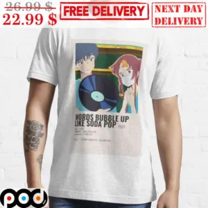 Words Bubble Up Like Soda Pop Vintage Shirt