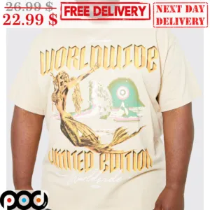 Worldwide Limited Edition Graphic Quality Print Shirt