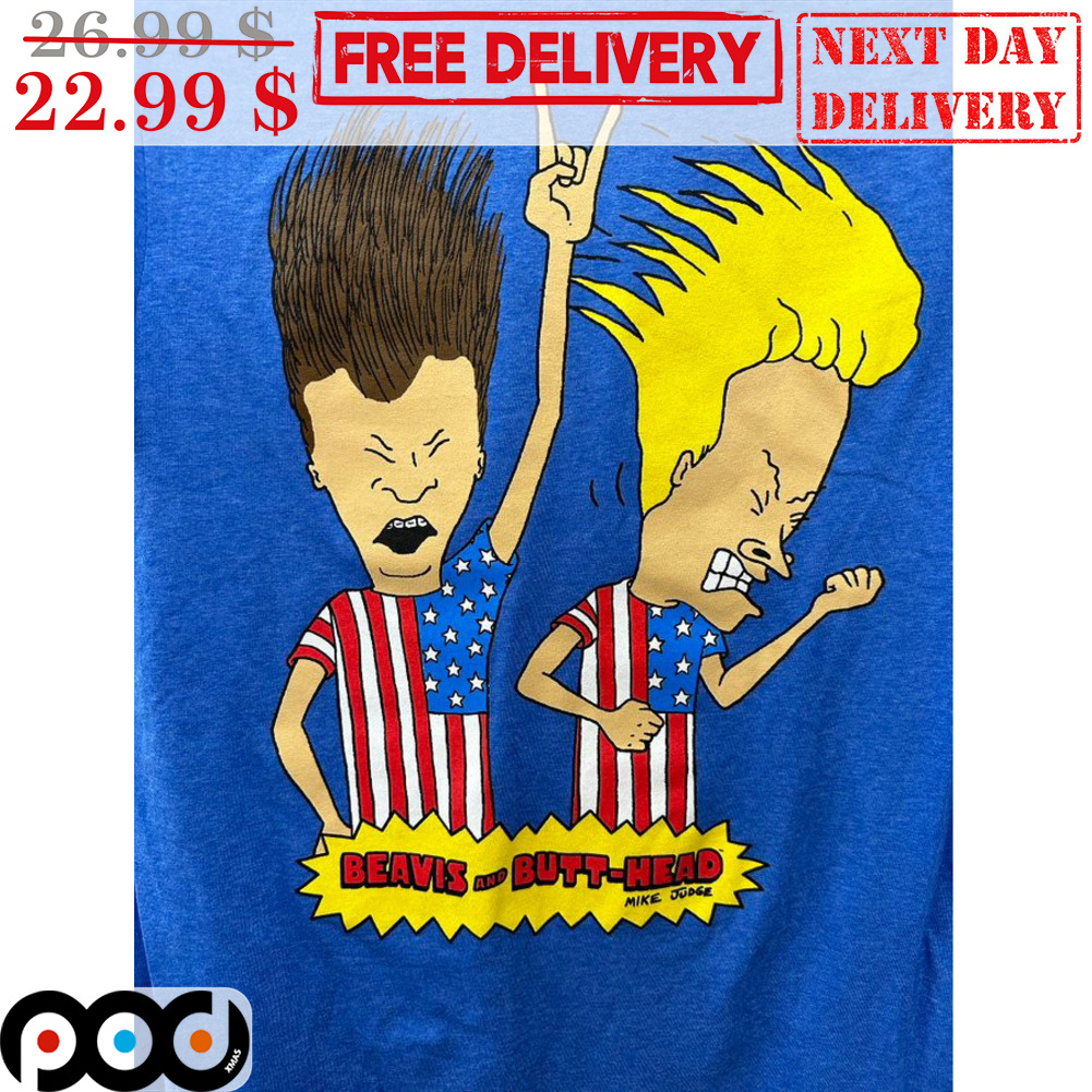 Fifth Sun Beavis & Butthead Play Rock Music High Shirt