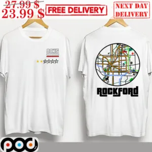 Rockford GTA Map Shirt