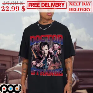 Doctor Strange Vintage Multiverse Of Madness Marvel Characters Shirt