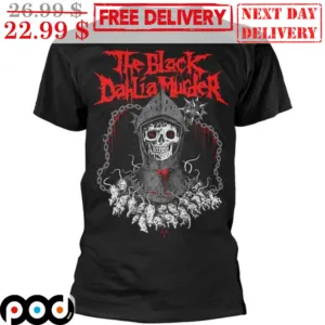 The Black Dahlia Murde Dawn of Rats Death Graphic Shirt