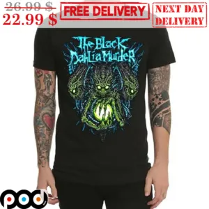 The Black Dahlia Murder Metal Band Monster Graphic Shirt