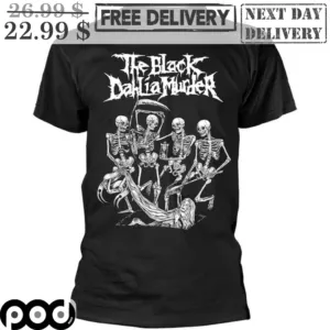 The Black Dahlia Murder Skeleton Dance Shirt