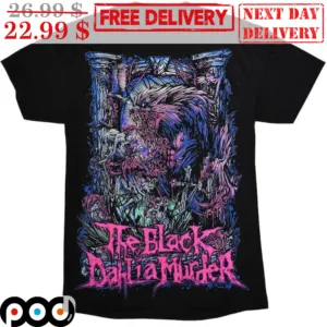 The Black Dahlia Murder Wolves Graphic Shirt
