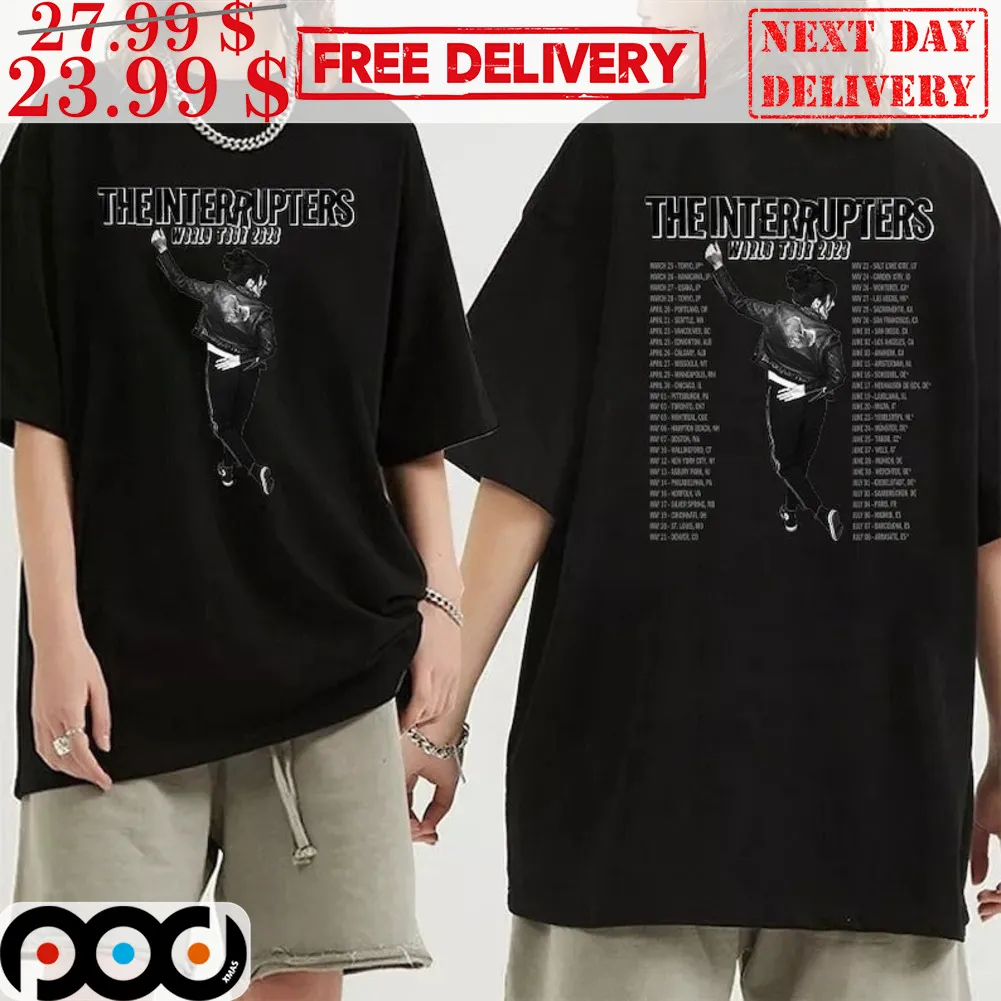 The Interrupters 2023 World Tour Albums Vintage Shirt