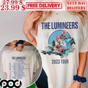 The Lumineers Tour 2023 Albums Graphic Vintage Shirt
