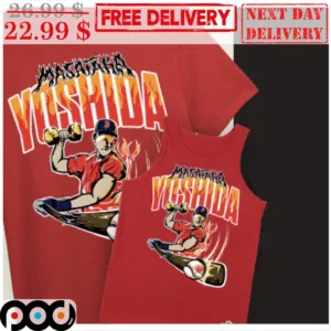 Masataka Yoshida Fire MLB Player Shirt