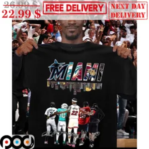 Miami Logo Team Signature City Shirt