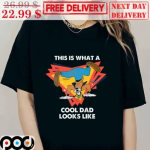 Goofy This Is What A Cool Dad Looks Like Vintage Shirt