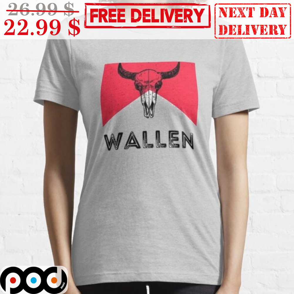 Morgan Wallen Shirt Retro Wallen Bull Skull Shirt Morgan Wallen