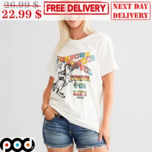 Fiesta For Life Ariat Women Ride Horses Vintage Shirt