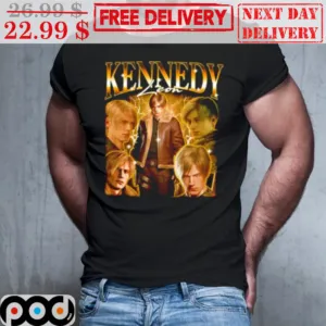 Kennedy Leon Resident Evil Vintage Shirt