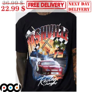 Nashville Racing Champions Boho Vintage Graphic Shirt