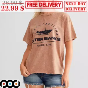 North Carolina Outer Banks Pogue Life Vintage Shirt