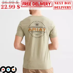 Premium Quality Ariat Land Of The Free Vintage Shirt