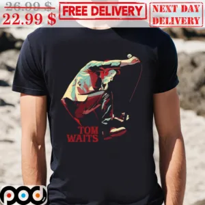 Tom Waits Graphic Vintage Shirt