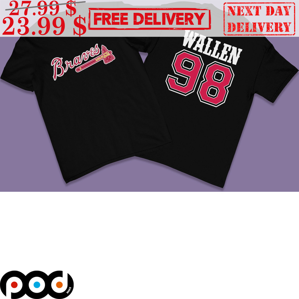 Morgan Wallen 98 Braves Shirt, Country Wallen Shirt, Braves Shirt