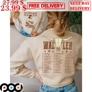 Morgan Wallen One Night At A Time World Tour 2023 Vintage Shirt