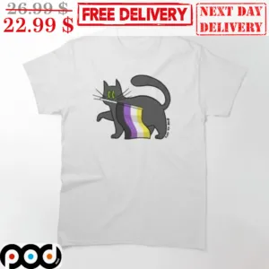 Cute Cat Suck Flag Shirt