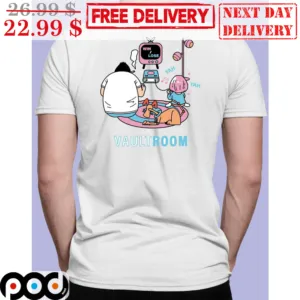 Dad And Daughter Play Games Cute Vaultroom Shirt