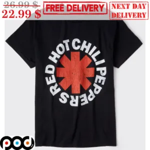 Hot Chili Peper Red logo Vintage Shirt