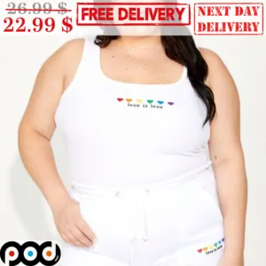 LGBTQ Pride Month Love Is Love Women's Tank Top