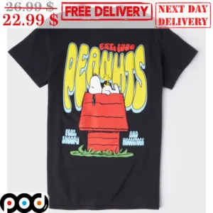 Snoopy Est 1950 Peanuts And Woodstock Vintage Shirt