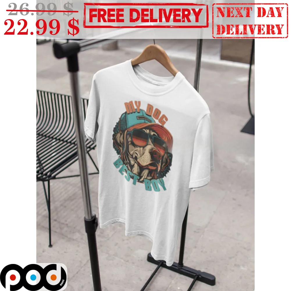 My Dog Best Boy Dog Lover Vintage Shirt