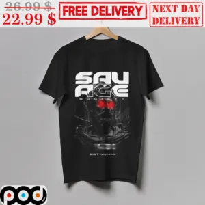 Say Age Society Graphic Vintage Shirt