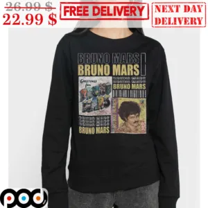 Bruno Mars Style Vintage Shirt