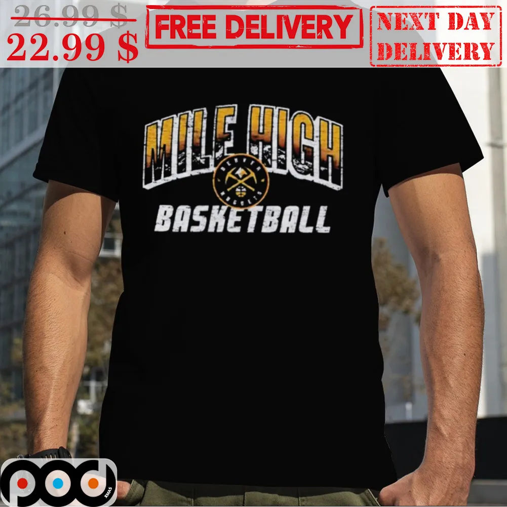 Mile High Basketball NBA Vintage Shirt
