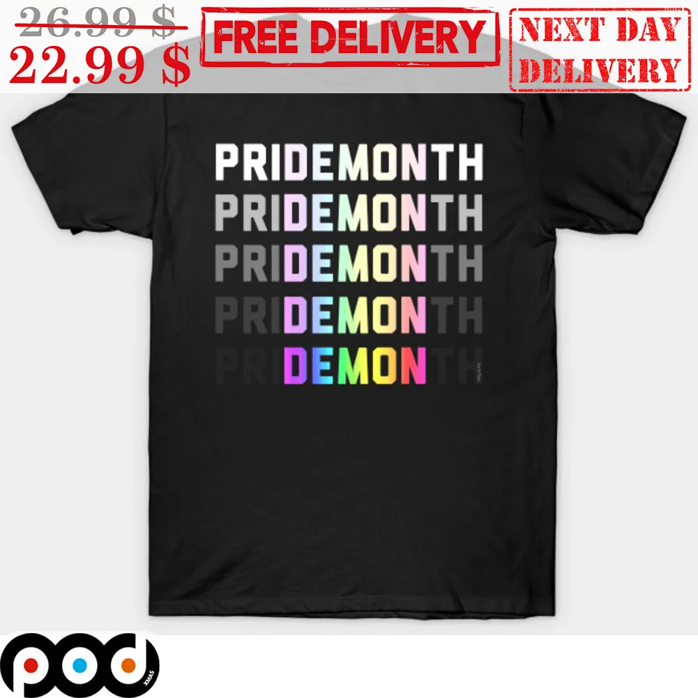 Pride Month Demon LGBTQ Shirt