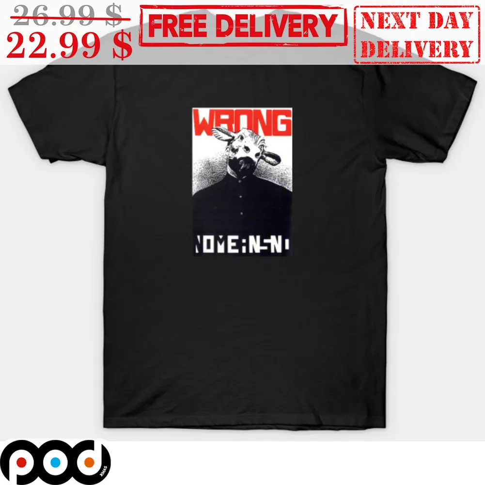 Wrong Nomeansno Goat Demon Shirt