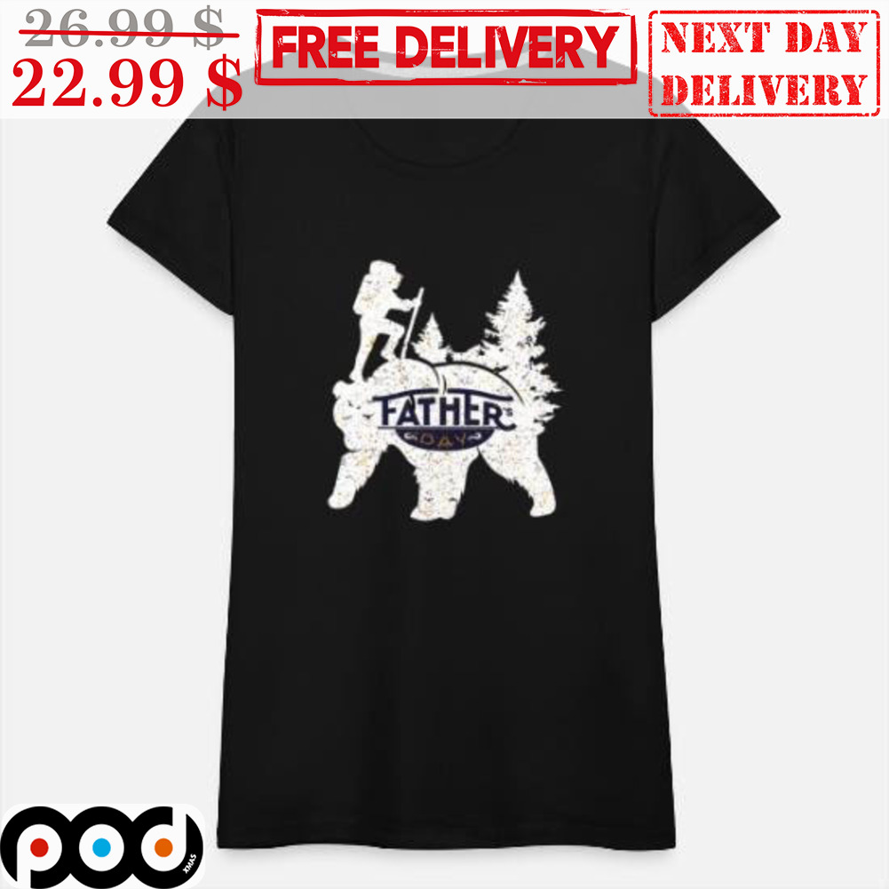 Father's Day Bear Dad Climbing Vintage Shirt