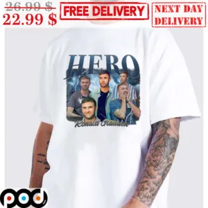 Hero Ronald Gladden Vintage Shirt