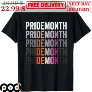 Pride Month Demon Vintage Shirt
